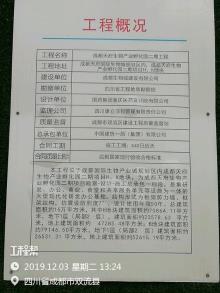 四川成都市天府生物产业孵化园二期工程现场图片
