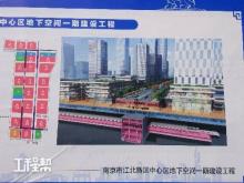 江苏南京市江北新区中心区地下空间一期工程现场图片