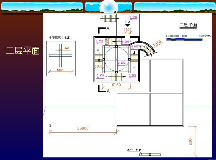 有关安藤忠雄水之教堂的图纸尺寸数据?