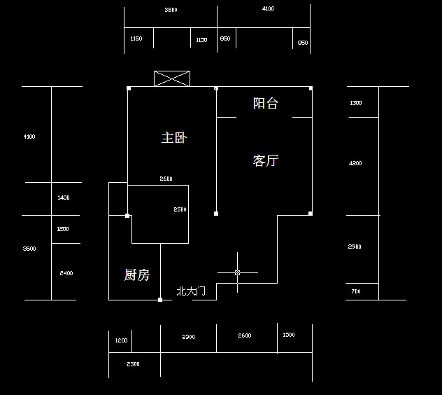 请高手帮忙一室一厅改造两室一厅