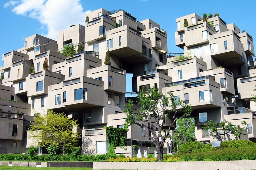 【建筑欣赏】加拿大的奇特建筑——栖息地67 |住宅区|积木|居住社区|天工讨论投票