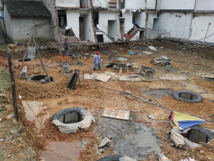 农村自建房打桩打到3米深就打不下去了这样建房上去安全吗