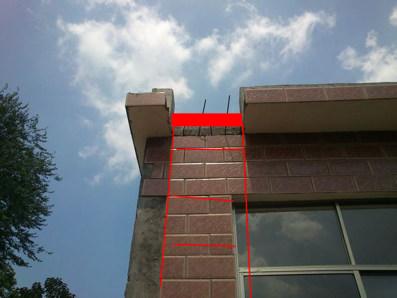 现浇楼梯最上端该如何与屋顶接合?