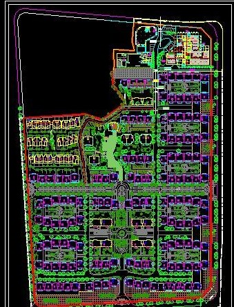 住宅小区规划总平面图内都要求画上那些内容